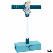 slomart pogo skakalna palica frozen 3d modra otroška (4 kosov)