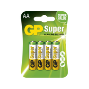 GP baterija LR6, TIP AA, 1.5V, 4 KOSI