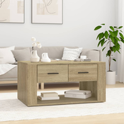 Stolic za kavu boja hrasta sonome 80x50x40 cm konstruirano drvo