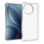 Xiaomi Poco F7 Pro GIGAPACK silikonska maska za telefon, udarootporna, s zračnim jastučićima na kutovima, PROZIRNA GP-172424