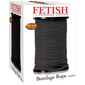 Pipedream Shibari vrv za vezanje 60 m črna - Fetish Fantasy Rope