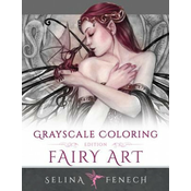 Fairy Art - Grayscale Coloring Edition