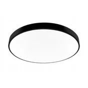 Okrogla stropna svetilka LED stropna svetilka 36W črna 40cm