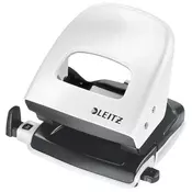 Leitz luknjač WOW, do 30 listov, bel, blister