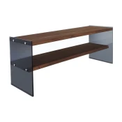 Hanah Home TV100 TV polica, Braon-Crna