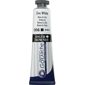 Daler Rowney Aquafine Gvašová farba Zinc White 15 ml 1 kos