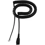 Jabra QD Cord to RJ10, coiled, 0,5 - 2 meters, standard-allocation (8800-01-01)