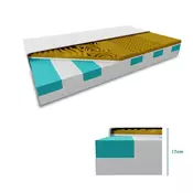 Ljubki dom Sendvič vzmetnica VISCO MEMORY 17 cm 80 x 200 cm Zaščita vzmetnice: BREZ zaščite vzmetnice