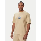 HUGO Majica Nadero 50566032 Bež Regular Fit