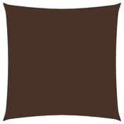 shumee Vrtno jadro Oxford Cloth Square 5x5 m Rjava
