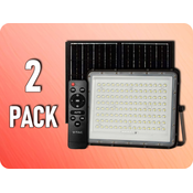 V-TAC LED REFLEKTOR S SOLARNO PLOŠČO 20W, 1800LM, IP65, 16000MAH/2-PACK! Barva světla: Hladna bela