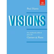 HARRIS:VISIONS,CLARINET AND PIANO