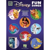 DISNEY FUN SONGS EASY GUITAR WITH NOTES & TAB