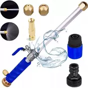 OEM Set Tlačna Lanca za Vrtno Cev 3/4 – 25 Bar, 46,5 Cm, 3 Šobe, Aluminij | do 60 °C, 15 M Domet