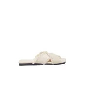 Trendyol Shoes Ženske papuce Takss25Te00043, Krem