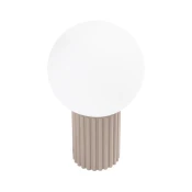Sollux SL.1746 - Stona lampa HALO 1xG9/8W/230V prečnik 12 cm taupe