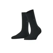 BURLINGTON Nogavice Bloomsbury temno siva / črna