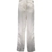 JUST CAVALLI WOMEN'S WHITE TROUSERS