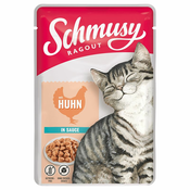 Schmusy Ragout vrečka piščanec v omaki 100 g