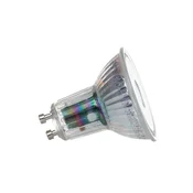 LUUMR Smart LED, GU10, steklo, 4,7 W, Tuya, Wi-Fi, prozorno, CCT - jasno