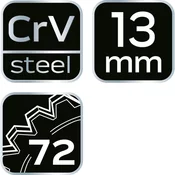 NEO KLJUČ Z VIJAČNIM RAZDELOM, Z RAGLJO, 13 MM - T N09-260