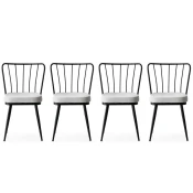 Hanah Home Yildiz 940 V4 Set stolica, 4 komada