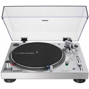 Audio-Technica AT-LP120XUSB gramofon, USB, srebrn