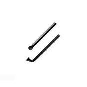 CnSpoke Žica iz nerjavečega jekla 2x286mm črna