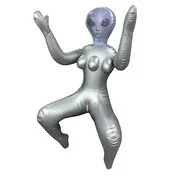 NMC To Infinity Inflatable 3-Breasted Alien Love Doll 40SFA