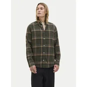 Jack & Jones Srajca Classic Flannel 12278406 Zelena Regular Fit