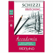 Blok accademia schizzi sketching spirala 29,7x42cm 50L 120g Fabriano 44122942