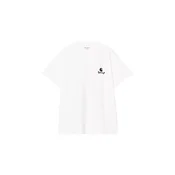 Majica Carhartt WIP S/SC Logo Archive bela