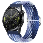 BStrap Elastic Nylon pašček za Huawei Watch GT3 42mm, blueberry