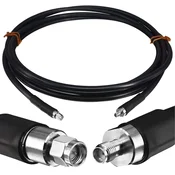 Koaksialni kabel BMR-400 SMA črne barve, 5 m