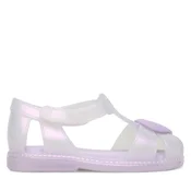 Sandali Melissa Mini Melissa Hip Heart Ballerina Bb 37783 Vijolična