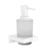 HANSGROHE AddStoris stenski dozirnik mila, mat bela