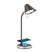 Immax 08971L - LED Prigušiva stolna lampa FINCH LED/9W/12/230V antracit/zlatna