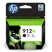 HP 912-XL (3YL84AE#301), originalna kartuša, črna, 21ml, Za tiskalnik: HP OFFICEJET PRO 8022, HP OFFICEJET PRO 8023