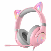 Onikuma X30 igrace macje uši ružicaste (žicane)