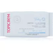 Topicrem BABY Cleansing Water Wipes vlažni čistilni robčki za otroke 60 kos