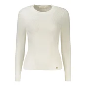 GUESS JEANS WOMEN'S WHITE SWEATER