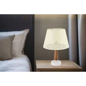 Opviq Stona lampa 302 Hazeran, 60 W, 43 cm, Krem