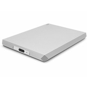 Lacie 2TB Mobile Drive USB 3.1-C Silver