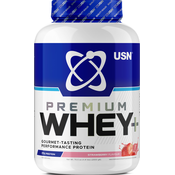 Beljakovine v prahu USN PREMIUM WHEY+ jahoda