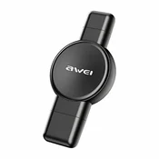 shumee Polnilnik za Apple Watch/Samsung Watch W26, črne barve