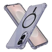 Hibridni ovitek Techsuit Shockproof MagSafe za Samsung Galaxy S25 Edge - smoke black