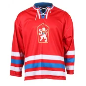 Merco Replika Češkoslovaška 1976 hokejski dres rdeča oblačila velikost L