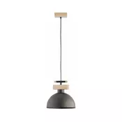 Luster na sajli VERTA 1xE27/15W/230V smeda/bež