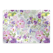 Decormat Podloga za stol Purple flowers 120x90 cm 2 cm