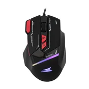 White Shark Baracuda BGM 041 Manta Mouse Black